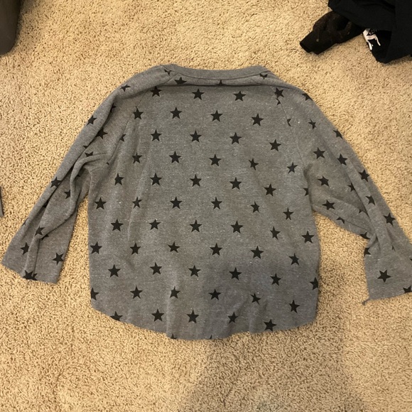 Star printed crewneck long sleeve - Picture 2 of 2